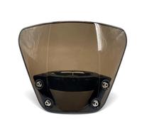 Deflector Aire Alas para Moto Ajuste para Parabrisas de Motocicleta Husqvarna 250 Svartpilen 401 Vitpilen 401 2022(Brown)