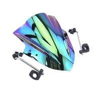 Deflector Aire Moto para Aprilia Mana 850 2008-2010 2011 2012 para Shiver 750/ SL750 2008-2009 Parabrisas Ajustable Reducir El Ruido del Viento(Iridium)
