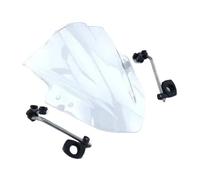 Deflector Aire Moto para Aprilia Mana 850 2008-2010 2011 2012 para Shiver 750/ SL750 2008-2009 Parabrisas Ajustable Reducir El Ruido del Viento(Clear)