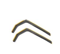 Deflector Aire para Jeep para Wrangler para JK 2007-2017 2/4 Puertas Toldos para Lluvia Y Ventanas Deflectores De Ventana Lateral Parasol Protector De Ventilación