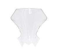 Deflector Aire Visera para Parabrisas de Motocicleta, Deflector Viento Doble Burbuja, Compatible con Kawasaki Z 900 Z900 2020 2021 2022(Transparent)