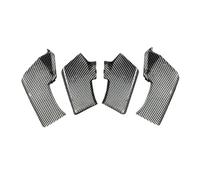 Deflector Ala Viento Aerodinámico Alerón Lateral Downforce Deportivo Motocicleta Para Street Para Fighter Para V2/S Para V4 /S/SP 2020-23 Carenado(Carbon Fiber Look)