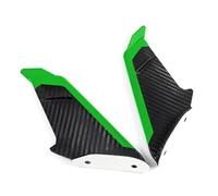Deflector Alerón Delantero Alerón Aerodinámico De ala Motocicleta para YZF-R1 YZF R6 R7 R15 R25 R3 R125(Verde)