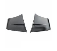 Deflector Alerón Delantero Decoración De ala Alerón Aleta Motocicleta para YZF-R3 YZF R25(Negro Brillante)