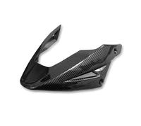 Deflector Alerón Delantero para ER-6N ER6N 2012 2013 2014 2015 2016 Motocicleta Spoiler Carenado Marco(Negro Brillante)