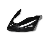 Deflector Alerón Delantero para ER-6N ER6N 2012 2013 2014 2015 2016 Motocicleta Spoiler Carenado Marco(Negro Mate)