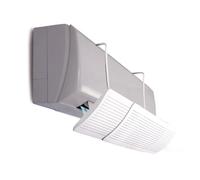 DEFLECTOR AR, DEFLECTOR UNIVERSAL PORTÁTIL Y AJUSTABLE PARA AIRE ACONDICIONADO DE PARED PARA HOGAR/OFICINA/DORMITORIO/SALA DE ESTAR, BLANCO