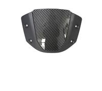Deflector carenado Parabrisas Delantero Para CB650R Para CB 650 R 2024 2025 Parabrisas Deportivo Para Motocicleta Deflector Viento Delantero Motocicleta Con Soporte Carenado Aire Viento(Carbon fiber p