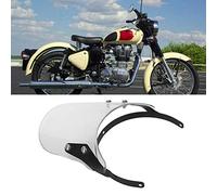 Deflector cortavientos de parabrisas modificado para moto Royal Enfield Classic 500c transparente