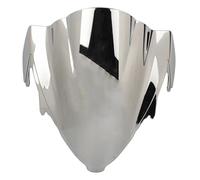 Deflector Cubierta De Parabrisas Y Pantalla Deflectora para Suzuki Hayabusa GSXR1300 GSXR 1300 2021 2022 GSX-R1300 Deflector De Viento para Parabrisas Cúpula Moto(Plata)