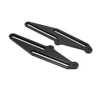 Deflector Cupula Moto Kit de Soporte de Parabrisas para Motocicleta Yamaha Tenere 700 T700 T 700 Tenere700 T7 2019 2020 2021(Black)