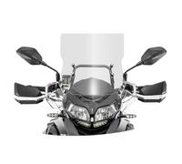 Deflector Cupula Moto para Benelli para TRK502 para TRK502X para TRK552X Motocicleta Parabrisas Deflectores De Viento Parabrisas(Transparent 57CM)