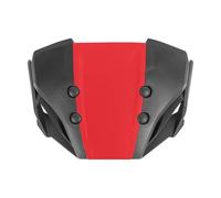 Deflector Cupula Moto Para CB650R 2019 2020 2021 2022 2023 Parabrisas Delantero De Motocicleta Deflector De Viento Deportivo Protector Pantalla Deflector Parabrisas(Red)
