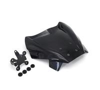 Deflector Cupula Moto Para CB650R Para CB1000R 2018 2019 2020 Accesorios De Motocicleta Parabrisas Protector Pantalla Deflector Parabrisas(Black)