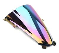 Deflector cupula Moto para Ducati para Panigale V2 2018 2019 2020 2021 2022 2023 2024 Pantalla Viento Parabrisas Doble Burbuja Deflectores Viento Deflector de Parabrisas(Type A Iruidium 1)
