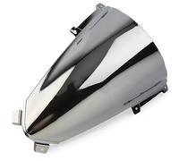 Deflector cupula Moto para Ducati para Panigale V2 2018 2019 2020 2021 2022 2023 2024 Pantalla Viento Parabrisas Doble Burbuja Deflectores Viento Deflector de Parabrisas(Type A Chrome)