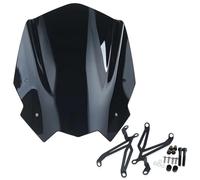 Deflector Cupula Moto Para G310R 2017-2024 Motocicleta Deporte Carreras Touring Carenado Deflector Viento Pantalla Protector Parabrisas Parabrisas Deflector Parabrisas(Black)