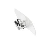 Deflector cupula Moto para Kymco para Agility 125 para Centro 2017 Motocicleta Universal Clip Elevado En El Alerón Extensión Parabrisas Deflector Aire(Clear)