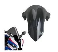 Deflector Cupula Moto para M1000RR para S1000RR 2019 2020 2021 Cubierta de Parabrisas Motocicleta Alerón Deflectores Viento Protector Parabrisas(Negro)