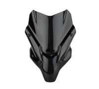 Deflector Cupula Moto Para MT07 Para FZ07 2021-2024 Protector De Viento Para Motocicleta Pantalla Doble Burbuja Con Soporte Parabrisas Deflector Parabrisas(Black)
