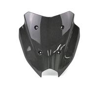 Deflector Cupula Moto Para NMAX155 Para TURBO 2025 Parabrisas De Motocicleta Protector Deflector Pantalla Deportiva Viento Negro Deflector Parabrisas(Carbon fiber pattern)