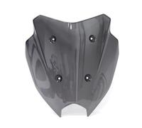 Deflector Cupula Moto Para NMAX155 Para TURBO 2025 Parabrisas De Motocicleta Protector Deflector Pantalla Deportiva Viento Negro Deflector Parabrisas(Light Smoke)