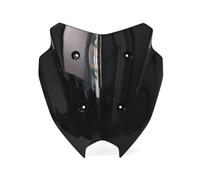 Deflector Cupula Moto Para NMAX155 Para TURBO 2025 Parabrisas De Motocicleta Protector Deflector Pantalla Deportiva Viento Negro Deflector Parabrisas(Dark grey)