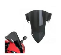Deflector Cupula Moto para S1000RR 2019-2022 Deflector de Viento para Motocicleta Ampliar Cubierta alerón Parabrisas(Negro)