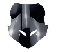 Deflector cupula Moto para Tracer 9 GT 2018-2024 para Tracer 9 GT para Plus 2023-2024 Motocicleta Touring Deportes Visera Deflector De Parabrisas Deflector de Parabrisas(Black)