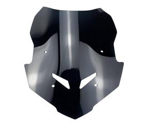 Deflector cupula Moto para Tracer 9 GT 2018-2024 para Tracer 9 GT para Plus 2023-2024 Motocicleta Touring Deportes Visera Deflector De Parabrisas Deflector de Parabrisas(Black)