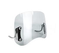 Deflector Cupula Moto Parabrisas De Motocicleta Scooter Deflector Viento Pantalla Antirayaduras Transparente Negro Amarillo Universal