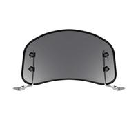 Deflector Cupula Moto Parabrisas Universal para Motocicleta, Deflector de Viento, alerón, Aire Parabrisas(Smoke)