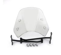 Deflector Cúpula/Parabrisas para Motocicleta para Benelli Leoncino 500 Cafe Scrambler Deflector De Viento Frontal Y Visera para Faro Cúpula Moto(Titanio)