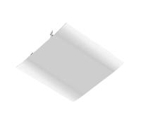 Deflector de aire acondicionado - 30 x 30 cm Ventilación de techo de PVC ajustable | Guía de flujo de aire AC cuadrado para aire acondicionado HVAC, control de corrientes de aire acondicionado y