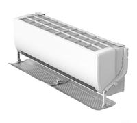Deflector de aire acondicionado ajustable con filtro de algodón para dirigir el flujo de aire para un ambiente de vida cómodo (sin filtración)
