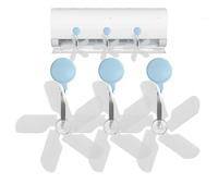 Deflector de aire acondicionado ajustable, deflector de unidad de aire acondicionado, 3 deflectores de dirección para refrigeración y circulación de calefacción, hogar, dormitorio