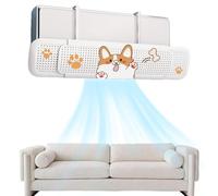 Deflector de aire acondicionado de dibujos animados,Deflector de aire acondicionado ajustable | Deflectores de telescópicos | Deflectores de de salida de aire, deflector de