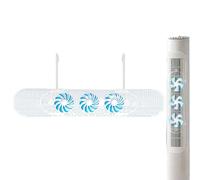 Deflector de aire acondicionado - Deflector de aire ajustable, cubierta de retráctil de pared para aire acondicionado para clima cálido, hogar, oficina, camping-Car dormitorio, durmientes