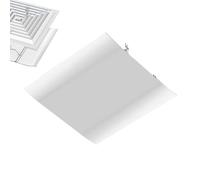 Deflector de aire acondicionado, deflector de conducto de aire cuadrado, difusor de parabrisas de acondicionador, cubierta de registro ajustable para techo, ventana, garaje, sótano central al aire