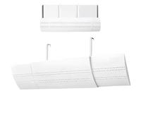 Deflector de aire acondicionado | Deflector de viento para aire acondicionado de ventana,Guía de orientación ajustable Montaje en pared antialiento directo para sala de estar, oficina, cocina, cuarto