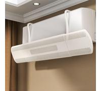 Deflector de aire acondicionado, protector retráctil para aire acondicionado, deflector de viento para el hogar, montado en la pared, cubierta deflectora de CA antisoplado directo, protección de