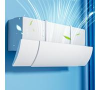 Deflector de Aire Acondicionado Retráctil a Prueba de Viento, 70-110 cm, Deflector de Ventilación, Deflectores Antiviento, Parabrisas Antiviento para Aires Acondicionados Split