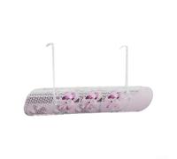 Deflector de aire ajustable con ventilador para unidades de aire acondicionado para mejorar la circulación del aire y evitar la exposición incómoda al aire frío (rosa)