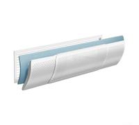 Deflector de aire de CA central con filtro de algodón para eliminación de polvo y control de flujo de aire ajustable (filtro de anión-S)