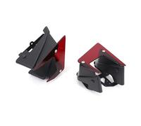 Deflector de Aire Moto 1 Par para MT-09 para MT 09 para MT09 SP Kit Alas Aerodinámicas ala Fija Carenado 2017 2018 2019 2020 Alerones Fuerza Descendente Motocicleta Alerones(Rojo)