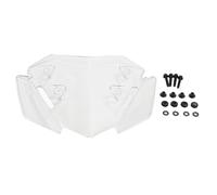 Deflector de Aire para Parabrisas de Motocicleta Apto para Modelos Xmax 125 250 300 2023+: protección contra el Viento Mejorada, ABS Duradero, Ruido de conducción reducido (Transparente)