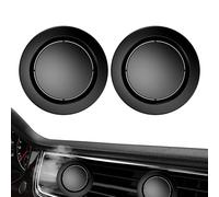 Deflector De Aire Para Rejilla De Ventilación De Coche - Juego De Redirección ABS, Dos Piezas Desmontables, Panel De Protección Del Flujo De Aire Cubierta De Ventilación Interior Compacto | Zonas De