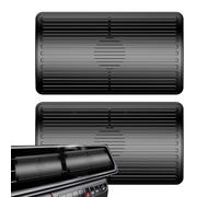 Deflector De Aire Para Rejilla De Ventilación De Coche - Juego De Redirección ABS, Dos Piezas Desmontables, Panel De Protección Del Flujo De Aire Cubierta De Ventilación Interior Compacto | Zonas De