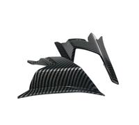 Deflector De ala para Alerón Delanteros De Motocicleta para ADV160 ala de Carenado de Moto(Carbon Fiber)