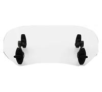 Deflector De Alerón Ajustable Extensión Parabrisas Motocicleta para Aprilia RSV1000R(Clear 1)